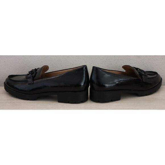 LifeStride I9420S1002 Women's Sz 7.5M Black Patent Leather London 2 Loafers - Picture 10 of 12